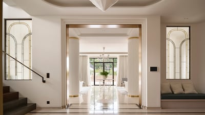 The entrance hall of Villa Jardin at Le Provencal. Photo: Caudwell