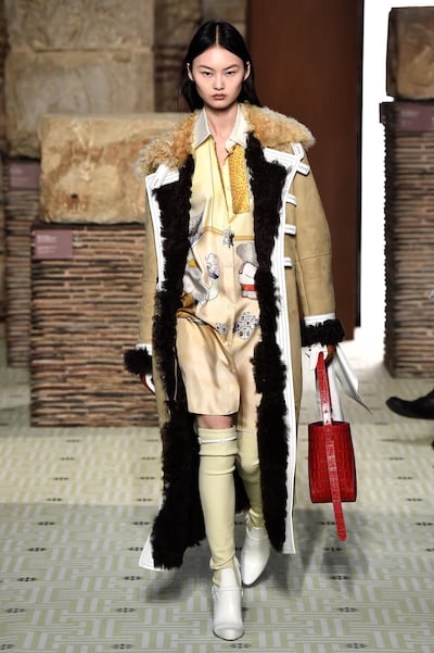 Lanvin autumn / winter 2019 at Paris Fashion Week. Getty