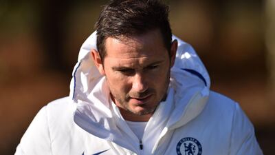 Chelsea head coach Frank Lampard. AFP