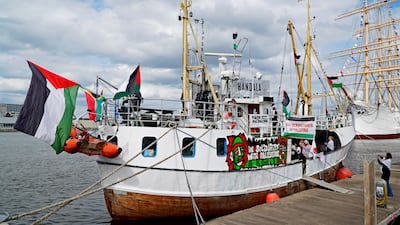 The Handala set sail from Norway at the beginning of May and is due in Ireland in June before travelling south towards Gaza. Photo: Fellipe Lopes