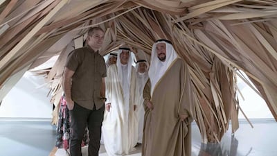 Dr. Sheikh Sultan bin Muhammad Al Qasimi, Supreme Council Member and Ruler of Sharjah, today inaugurated the 22nd edition of Sharjah Islamic Arts Festival, under the theme, ‘Prospect’ organised by the Cultural Affairs Department at the Sharjah Department of Culture, at the Sharjah Art Museum. WAM