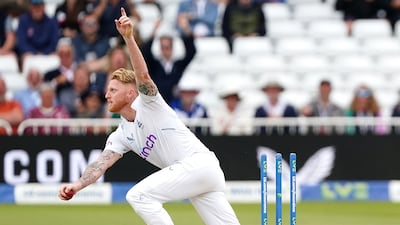 England captain Ben Stokes celebrates running out New Zealand's Will Young during Day 4 of the second Test at Trent Bridge on Monday June 13, 2022. PA