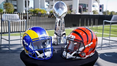The Los Angeles Rams and Cincinnati Bengals will face off in Super Bowl LVI at SoFi Stadium in Inglewood, California. EPA