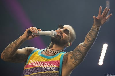 Maluma will peform at Dubai's Coca-Cola Arena. Sife El Amine