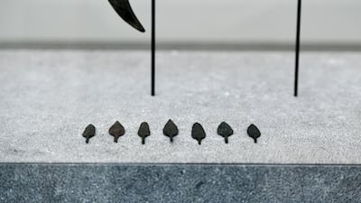 Incised arrowheads discovered in Fujairah date from 1500 to 1000 BC.