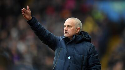 Tottenham manager Jose Mourinho. Getty