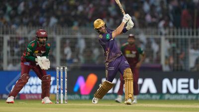 Kolkata Knight Riders' Phil Salt his out. AP