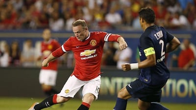 Manchester United have invested heavily this summer but remain light in attack, with captain Wayne Rooney expected to shoulder the scoring burden. Joshua Lott / AFP