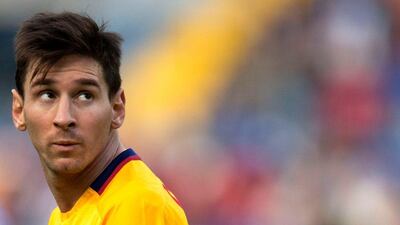 Barcelona's Lionel Messi shown on Saturday during Barcelona's La Liga win over Malaga. Gonzalo Arroyo Moreno / Getty Images / January 23, 2016