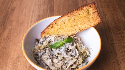 Truffle tagliatelle at Luca.