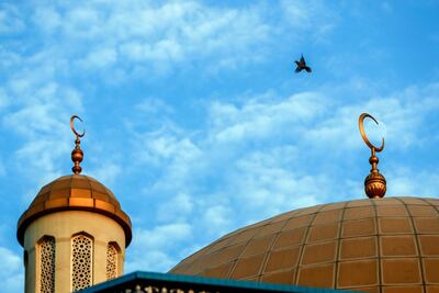 The Bani Hashim mosque in Abu Dhabi. Victor Besa / The National