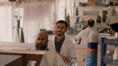 Amber tells the story of a barber who is caught in a deadly situation when he learns that his first customer of the day isn’t who he seems. The film stars Joaquim Gonsalves and Rik Aby, both of whom have acted in a number of locally-produced films. Faisal Hashmi