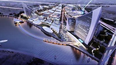 Dubai Design District will have a hotel area with a mix of luxury five-star and boutique properties, as well as commercial and residential spaces. Courtesy Government of Dubai