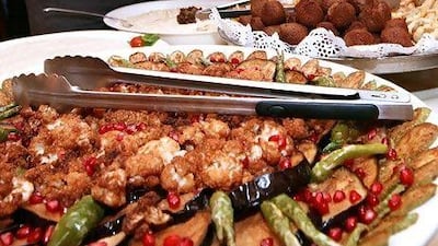 Mashreq bank cardholders are being offered 25 per cent discounts at select Iftar buffets and tents across the country. Paulo Vecina / The National