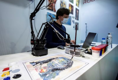 A demonstration of what AI Norn is capable of. Leslie Pableo / The National