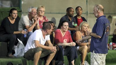 Members of the captial's rugby community watch the friendly.