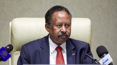Sudan's Prime Minister Prime Minister Abdalla Hamdok. Photo: AFP