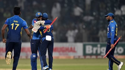 Sri Lanka took an unassailable 2-0 series lead despite missing many star players who decided not to travel to Pakistan. AFP