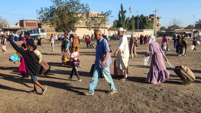 Displaced Sudanese prepare to return to Wad Medani, in Al Gezira. The army seized control of the state capital last month. AFP