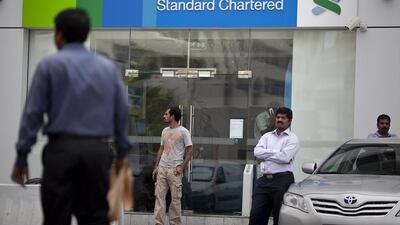StanChart last month announced the appointment of several high-profile compliance recruits in London, New York and Dubai. Silvia Razgova / The National
