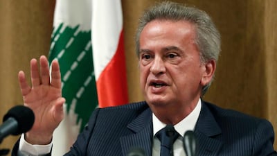 Riad Salameh, the former governor of Lebanon's central bank. AP