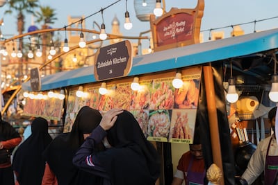 The diverse selection of food on offer at Global Village is one of the key attractions. Antonie Robertson / The National