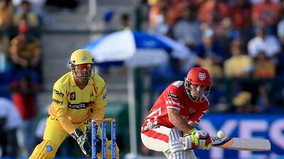 Like he did against Chennai Super Kings at the start of the IPL 7, Glenn Maxwell helped Kings XI Punjab to a big win over Sunrisers Hyderabad in Uppal on Wednesday. Ravindranath K / The National