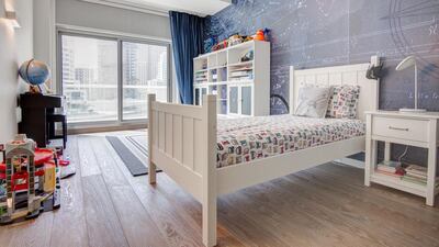 The previous owners have installed Rimadesio glass doors from Italy and super-posh branded furniture throughout.