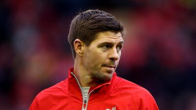 Steven Gerrard of Liverpool lifted the club into the Champions League last 16 ten years ago with a famous performance against Olympiakos. Liverpool play Basel in the Champions League on Tuesday needing a win to reach the same place. Scott Heavey / Getty Images