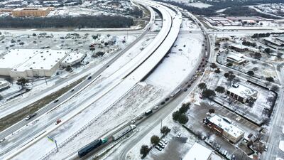 Dallas and other parts of North Texas are under a storm warning until Thursday. The Dallas Morning News / AP