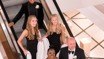 The couple opted for the Just-The-Two-Of-Us package. It was attended by their children - Carlene’s son Carnell, 10, and Danny’s daughters Nancy, 12, and Lola, 13.