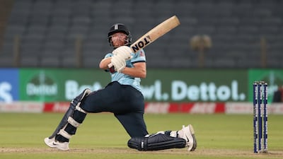 Jonathan Bairstow of England missed his century by six runs. Getty