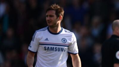 Centre midfield: Frank Lampard. Another who failed to make an impact against a determined Palace side. Andrew Matthews / PA / AP