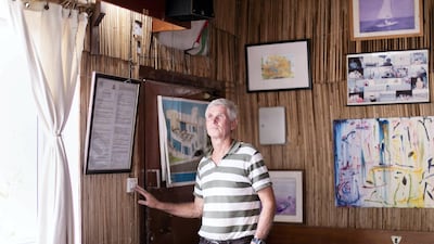 Grant McCreadie, vice commodore at Ras Al Khaimah Sailing Club since 2013. He has lived in RAK for 17 years. Reem Mohammed / The National