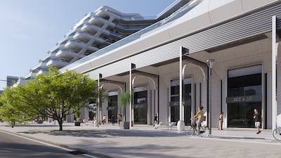 The Samana Mykonos Signature project in Dubai will have 24 retail units that will cater to residents' needs. Photo: Samana