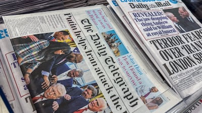 Axel Springer bought the Telegraph Media Group earlier this year. Getty Images