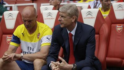 Arsene Wenger's Arsenal side are seventh in the Premier League table after three matches, with a win and two draws. Matt Dunham / AP