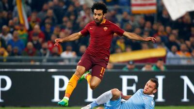 Roma's Mohamed Salah. Reuters