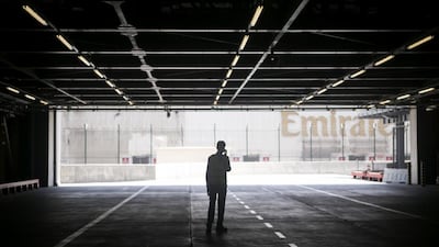 Before the facilities at Dubai South and Dubai international Airport opened their segregated areas, pharma shipments were handled at Emirates’ general cool chain cargo areas. Reem Mohammed / The National