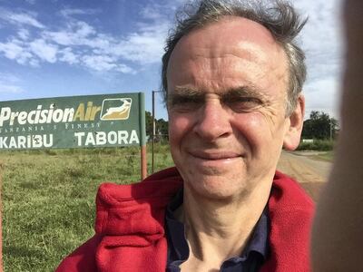 James Hanning in Tabora. Courtesy James Hanning