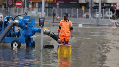 After days of almost relentless rain, Majaz 3 area was one of the most severely affected parts of Sharjah