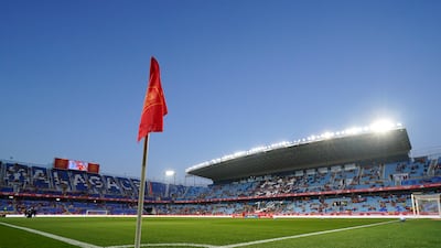 Malaga's La Rosaleda Stadium used to host Champions League nights and still hosts Spain internationals but the club is far removed from those heady days and now faces relegation from the professional leagues. Getty