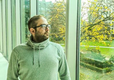 Syrian activist Yazan Awad, 30, was tortured for over four months in various prisons belonging to Syria's Air Force Intelligence Directorate. David Crossland for The National.