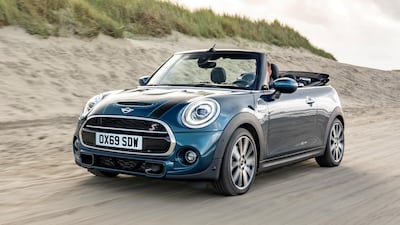 Mini Cooper S Convertible.