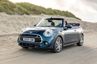 Mini Cooper S Convertible.