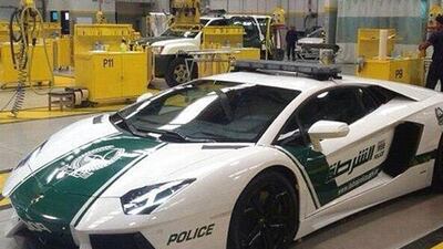 The Dh2 million Aventador was revealed by Dubai Police on its Twitter feed. The force tweeted: "Latest #Dubai_Police patrols, now at your service."
