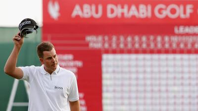 Henrik Stenson holds Abu Dhabi HSBC Golf Championship course record when he shot a 62 at the National Course in 2006. Andrew Redington/Getty Images