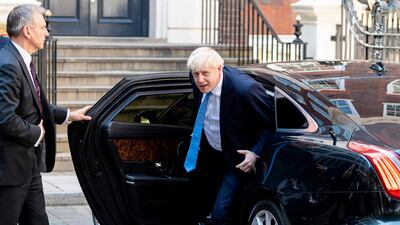 Boris Johnson will inherit a maritime crisis with Iran that prompted Britain to seek the formation of European force to protect shipping in the Strait of Hormuz. AFP