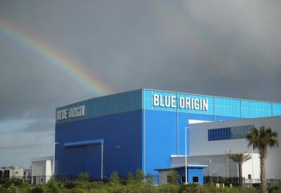 Blue Origin's aerospace manufacturing plant in Florida. Getty Images