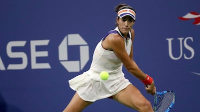 Garbine Muguruza defeated China's 92nd-ranked Duan Ying-Ying 6-4, 6-0 on Wednesday to reach the US Open's third round for the first time in five tries. Julio Cortez / AP Photo